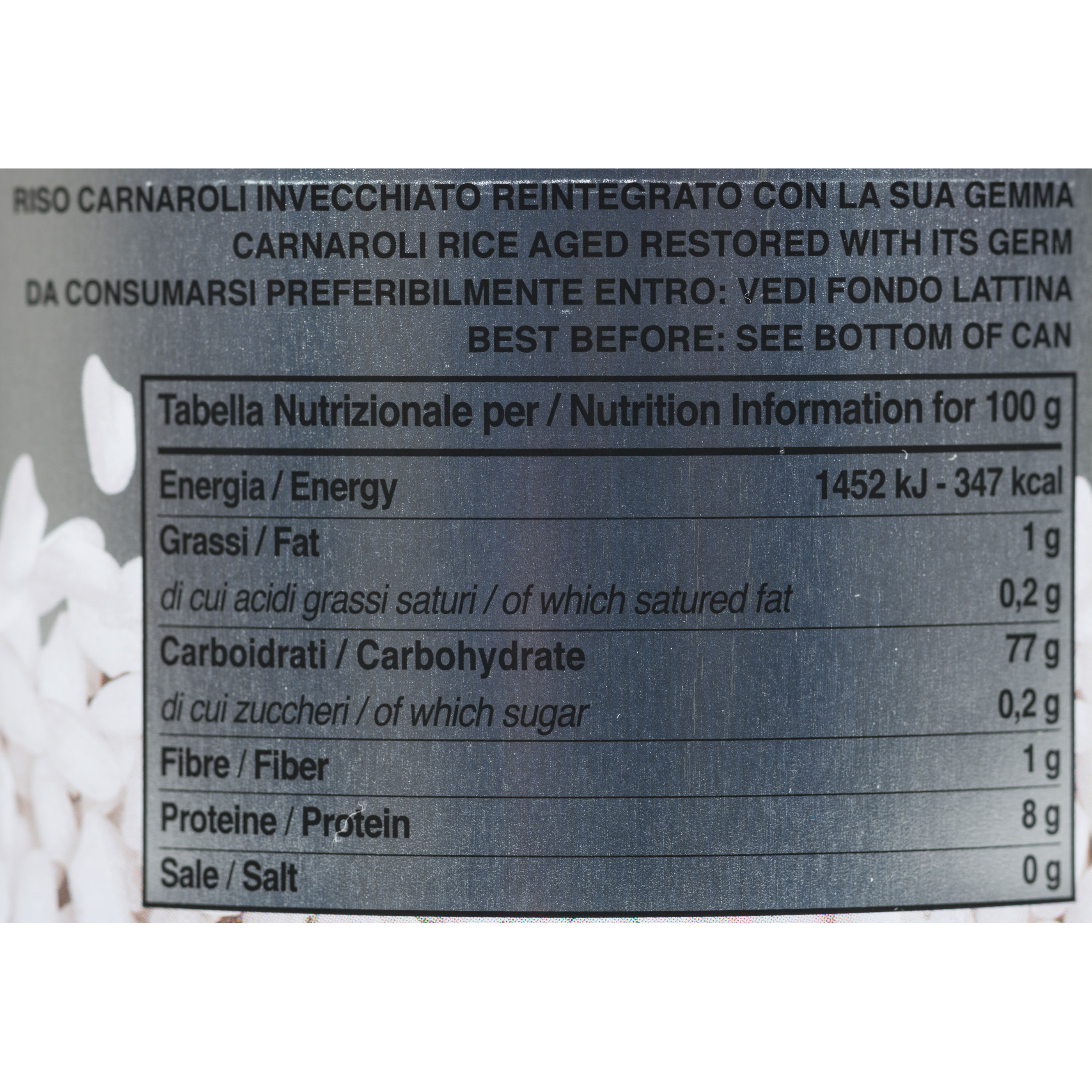 Riso Carnaroli 1 Anno 1kg Acquerello Eataly