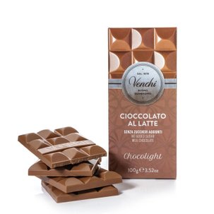 Extra Fina Milk Chocolight Bar 100g