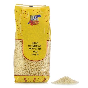 Organic Puffed Brown Rice 125g