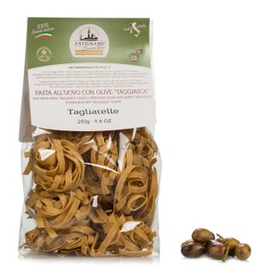 Tagliatelle made with Eggs with Taggiasca Olives 250g
