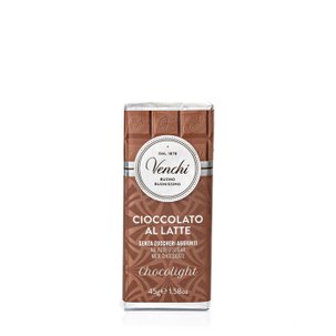 Tablette de chocolat au lait allégée 45 g