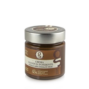 Crème au gianduja et au chocolat noir 250 g