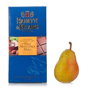 Tablette au miel amandes et poires 75 g