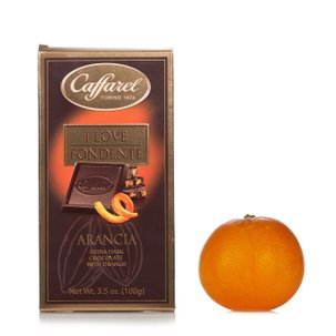 Tablette 70 % de chocolat noir & orange 100 g