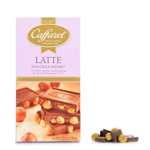 Tablette de chocolat au lait aux noisettes 150 g