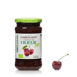 Compote de cerises biologique 250 g