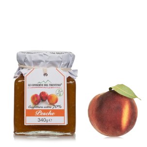 Confiture extra de pêche 340 g