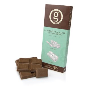 Tablette de chocolat au lait cardamome 75 g