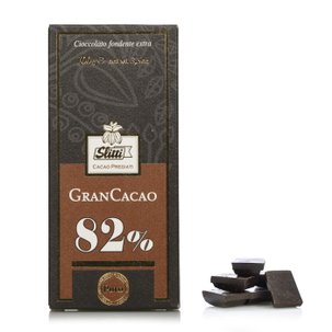 Tablette Gran Cacao chocolat noir extra Perou 82 % 100 g