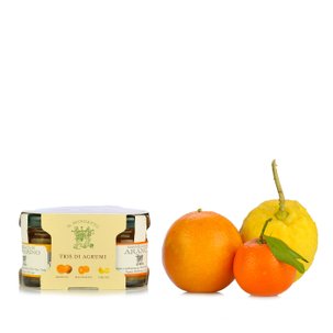 Dreierlei von Konfitüren mit Zitrusfrüchten 3x40 g