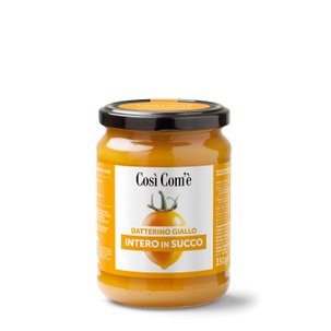 Gelbe Datteltomaten in eigenem Saft 350 g