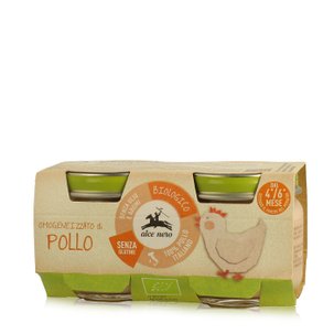 Babybrei mit Hühnchen 2x80