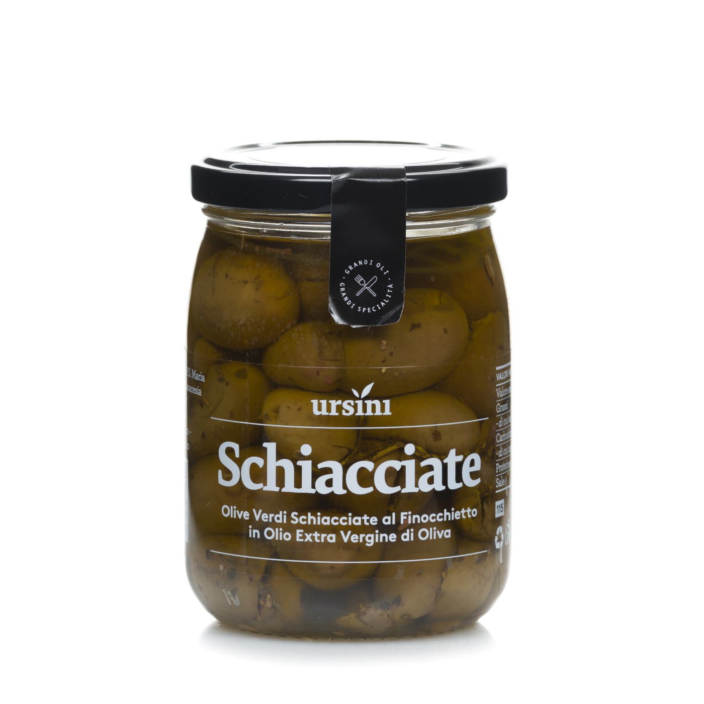 Olive Schiacciate Alla Sarda Con Finocchietto Selvatico