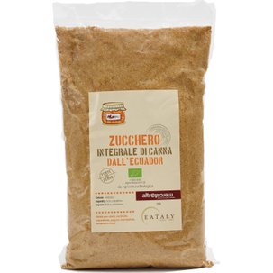 Zucchero Integrale di Canna dall'Ecuador 1Kg