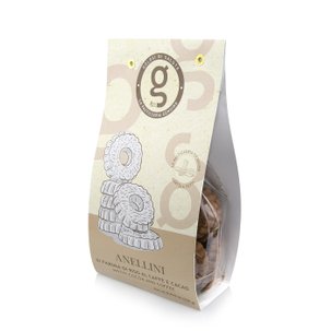 Rice, Chocolate and Coffee Anellini Biscuits 250g