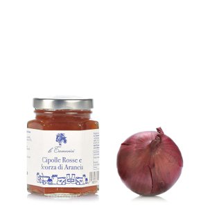 Cipolle rosse e scorza d'arancia 120g