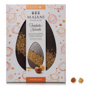 Dark Chocolate and Hazelnut Platò 250g