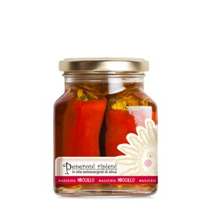 Peperoni Ripieni in Olio Extravergine d’oliva 250g
