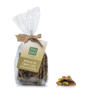Sfoglie di Croccante al Pistacchio di Sicilia 150g