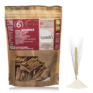 Quadrì Integrali Sesamo e Olio Extravergine 140g