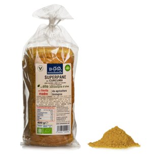 Pan Bauletto curcuma e semi di papavero 400g