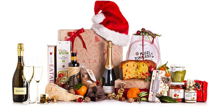 Christmas gift ideas 2019 Italian food hampers and